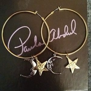 Authentic Paula Abdul earrings